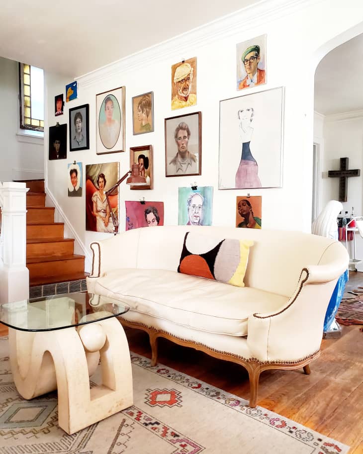 How to Decorate with Painted Portraits | Apartment Therapy